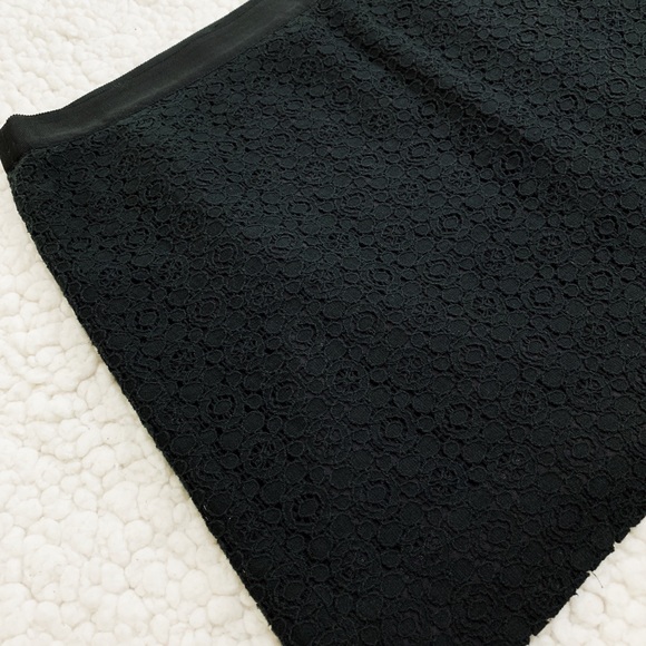 J. Crew Black Lace Skirt - Size 10 - Picture 4 of 8